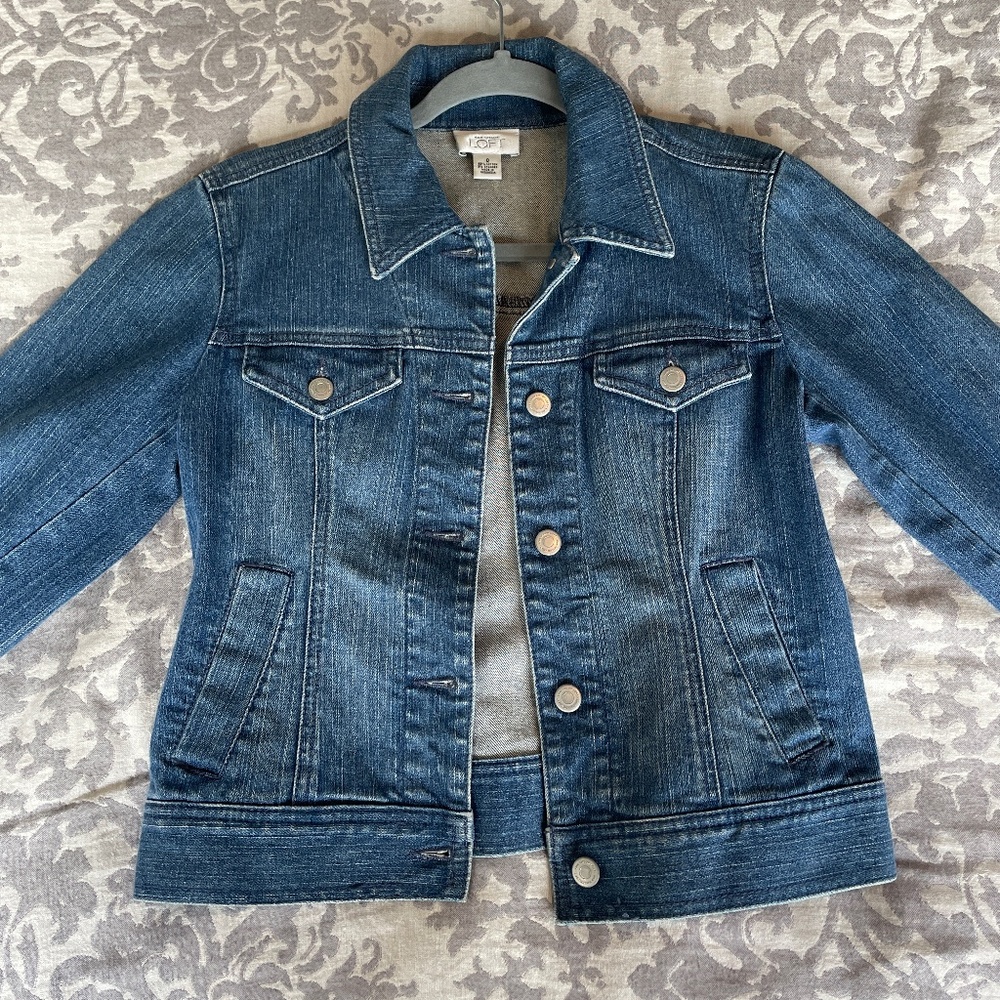 Ann Taylor Loft Jean Jacket